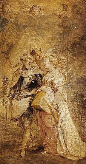 The Marriage of Henri IV of France and Marie de Medicis, Peter Paul Rubens